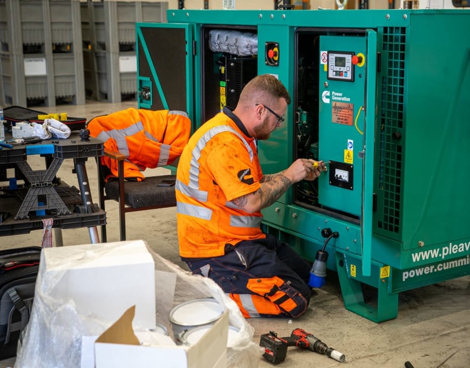 Generator maintenance service